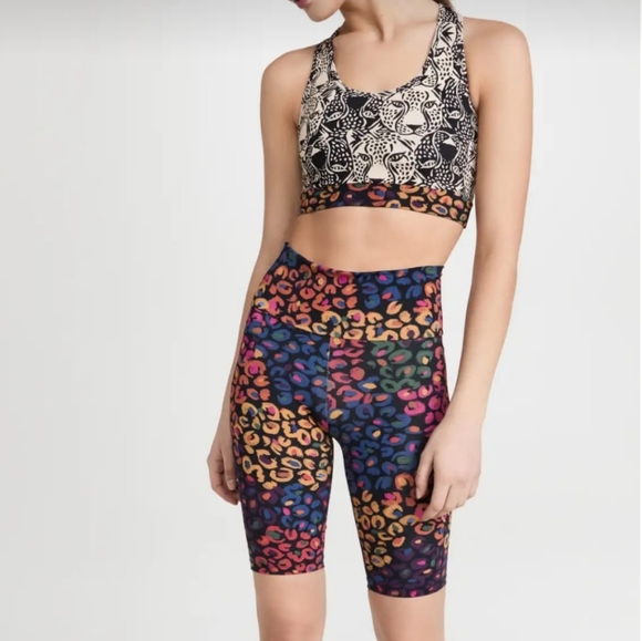 FARM Rio Other - FARM Rio - Leopard Biker Shorts & Top